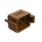 Durable DIP Connector with brown thermoplastic shell and multiple terminal types designed for performance in temperature extremes