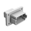 DIP Connector with various terminal options and thermoplastic shell suitable for temperature range minus 55 to plus 125 degrees Celsius