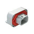 Thermoplastic DIP Connector available in multiple terminal types designed for operation and secure packaging during shipment