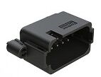 Thermoplastic DIP Connector designed to operate from minus 55 to 125 degrees Celsius with various terminal types for versatile
