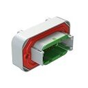 High temperature resistant DIP Connector with thermoplastic shell and diverse terminal options designed for secure and connections