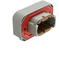 Thermoplastic DIP Connector with various terminal options engineered for operation within temperature range minus 55 to plus 125 degrees Celsius