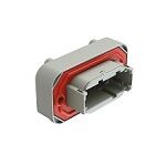 Durable DIP Connector with thermoplastic shell and various terminal options designed for electrical connections in harsh temperature environments