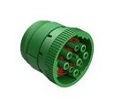 Versatile DIP Connector featuring thermoplastic shell and multiple terminal types designed for operation in wide temperature ranges