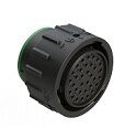 Thermoplastic DIP Connector with multiple terminal configurations suitable for in temperature ranges from minus 55 to plus 125 degrees Celsius