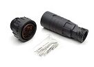 DIP Connector with Various Terminal Types Suitable for Operating Temperatures from Minus 40 to Plus 125 Degrees Celsius