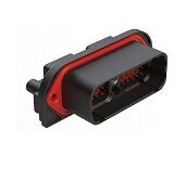 Thermoplastic DIP Connector available with various terminal types designed for stable performance across wide temperature ranges
